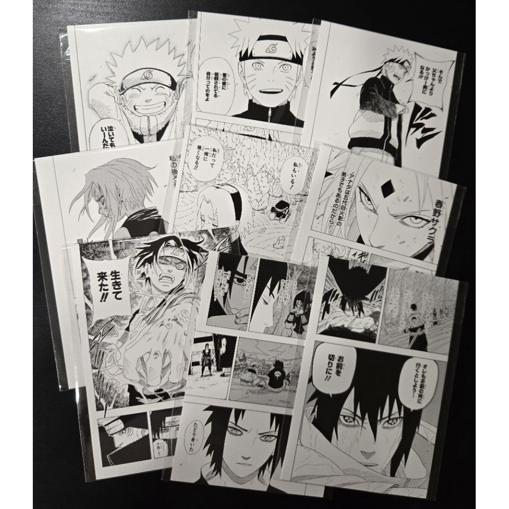 火影忍者 NARUTO JUMP SHOP SHONEN 原畫明信片 拆售