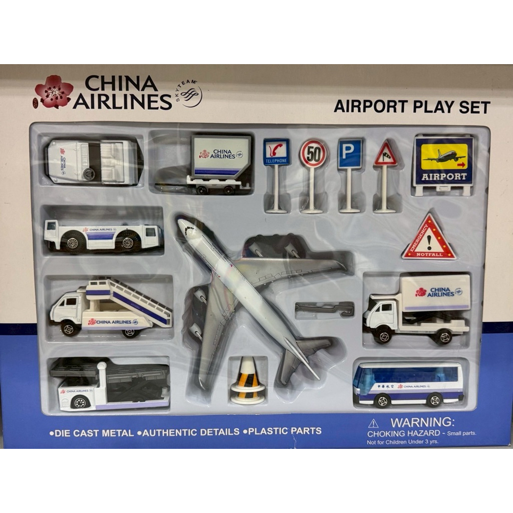 未使用　CHINA AIRLINES AIR PORT PLAY SET 限定 未使用 CHINA AIRLINES AIR PORT PLAY SET 限定