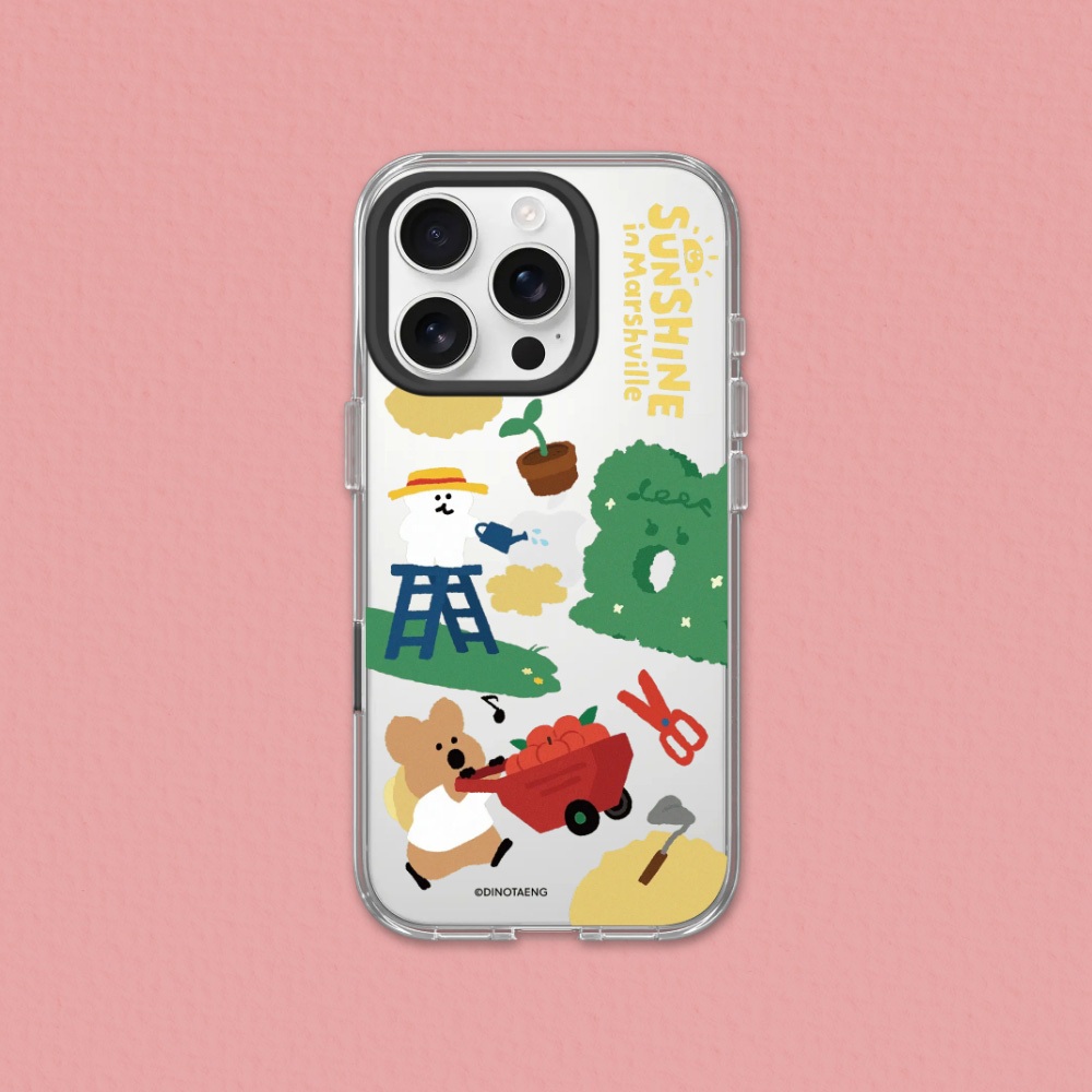 犀牛盾 適用iPhone Clear透明防摔手機殼∣DINOTAENG系列/陽光果園