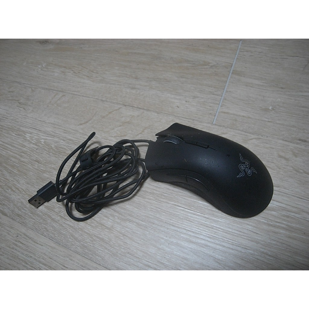 二手 雷蛇 Razer 煉獄蝰蛇 精英版DeathAdder Elite 有線 電競滑鼠 RZ01-0201