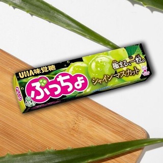 UHA 味覺糖 普超條糖(白葡萄味)50g【小三美日】D813731