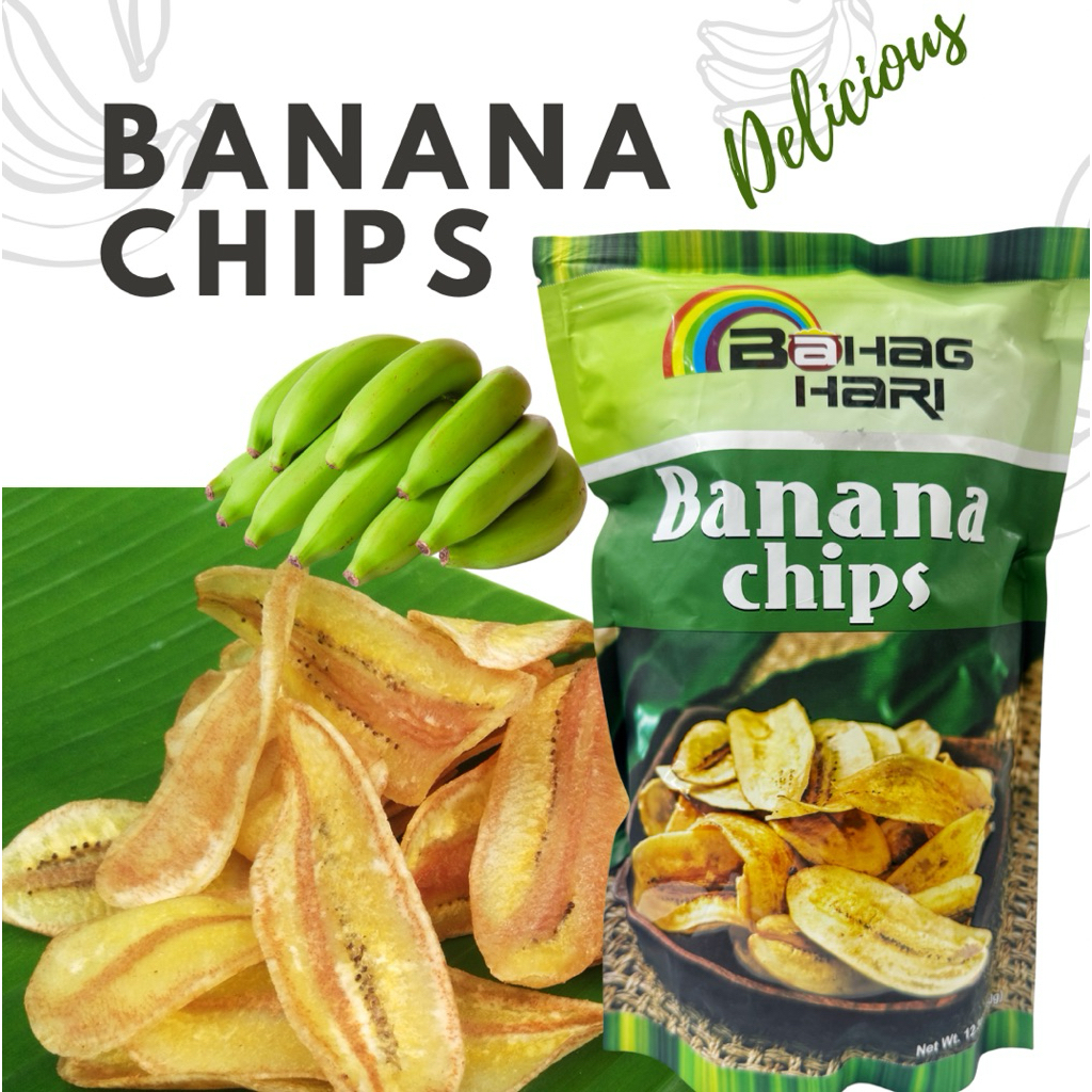 菲律賓🇵🇭彩虹🌈Bahaghari Organic Banana Chips成份天然 香蕉脆片 350g 伴手禮