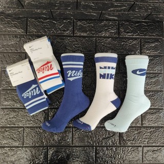 (PSM街頭潮流選)正品 NIKE Everyday Plus 中性拼接多色長襪(3入)