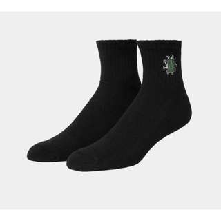 HUF SM25-SK00898 APOLLO 1/4 SOCK 刺繡 腳踝襪 毛巾底 NVM