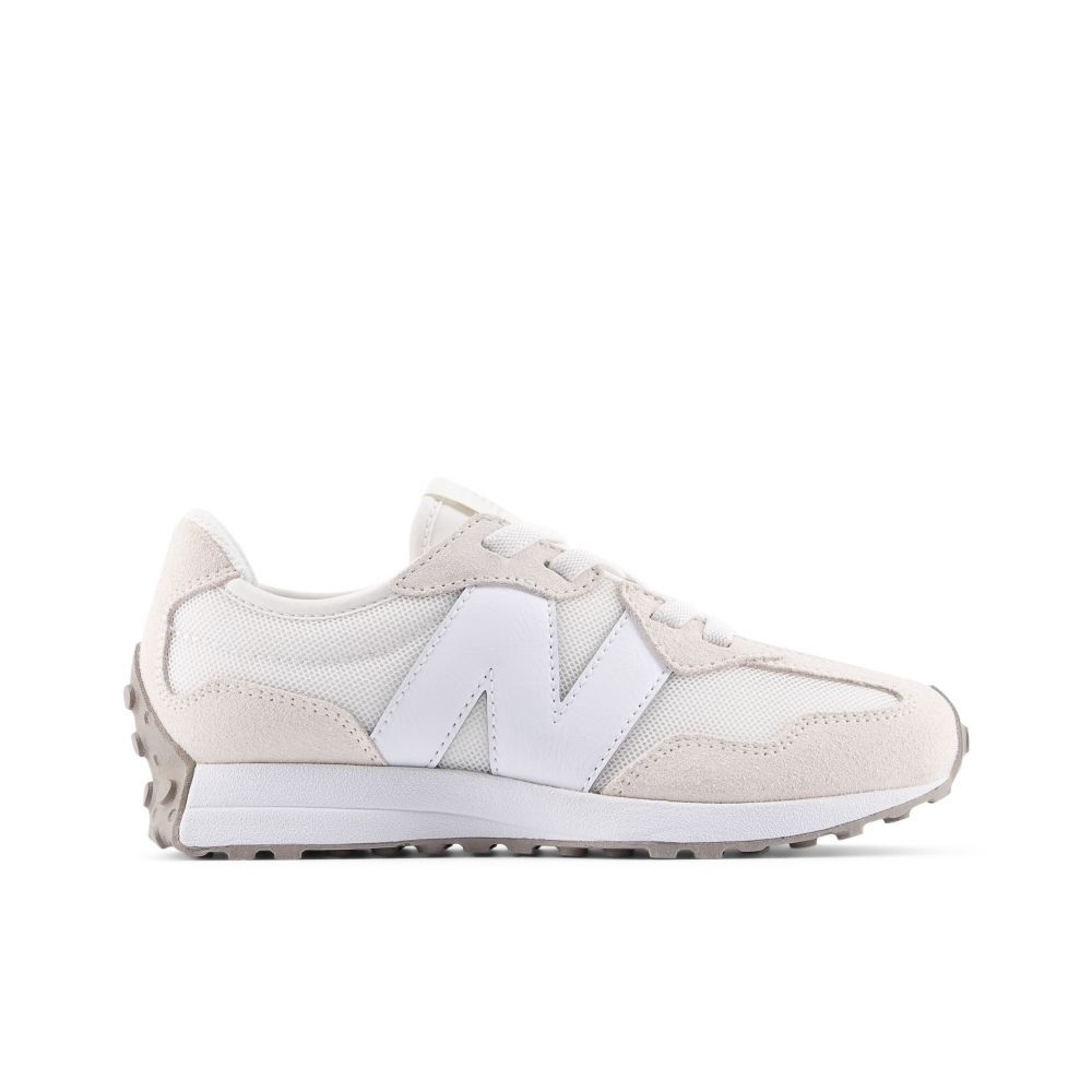【NEW BALANCE】327系列 童鞋 小朋友 運動鞋 休閒鞋 麂皮 奶白色 PH327LW