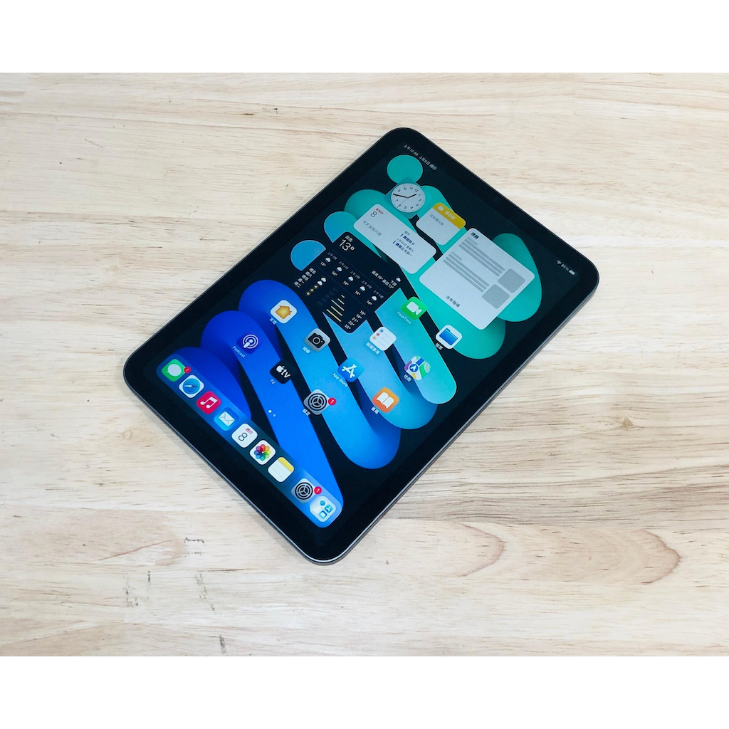 台中 iPad mini 6 64G LTE 行動網路 5G 插卡 灰色 平板電腦 100% A2568