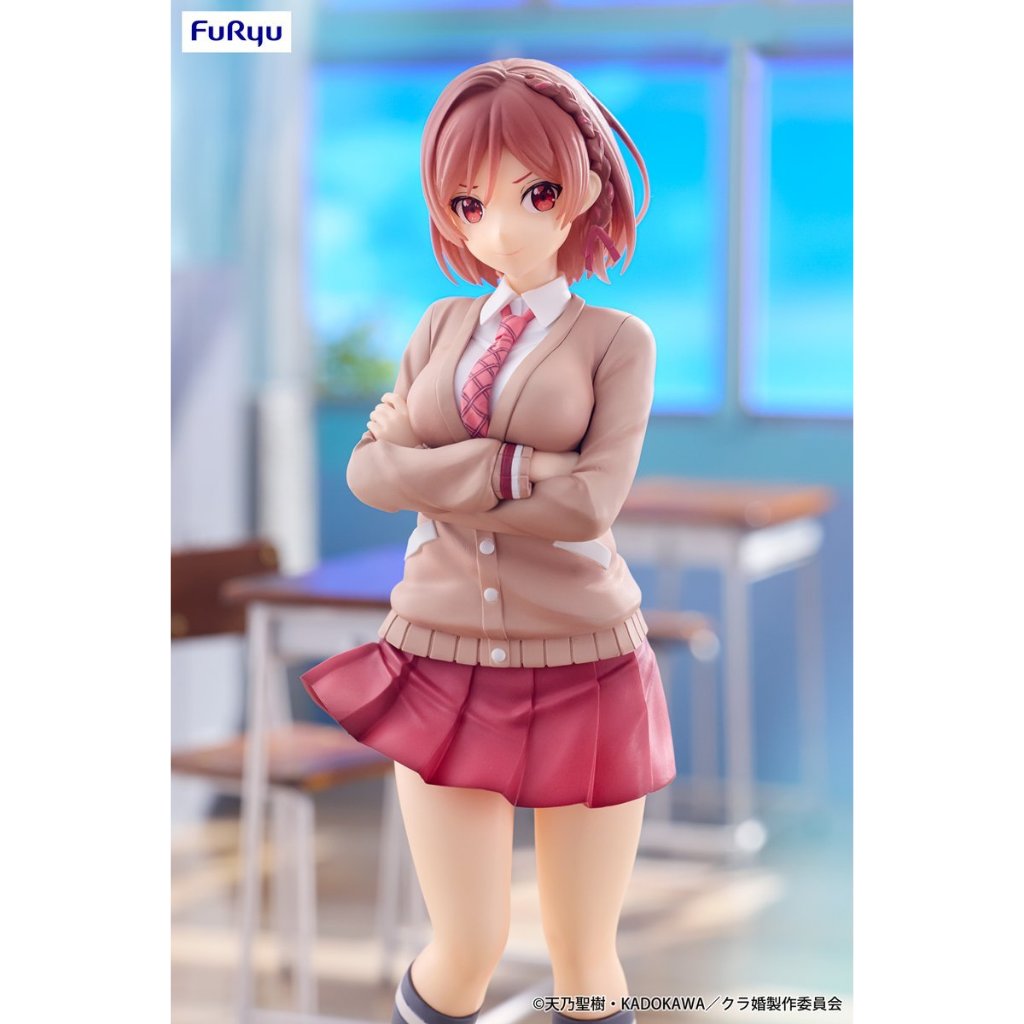 🔥鹿本🔥日版 現貨 景品 FuRyu Trio Try iT 我和班上最討厭的女生結婚了 櫻森朱音 制服 公仔 模型