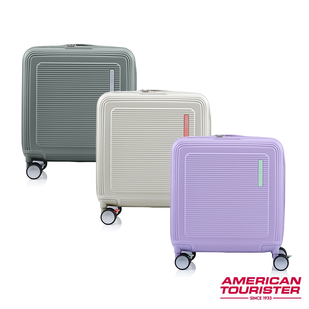 AT美國旅行者 AMERICAN TOURISTER美國旅行者 17吋 前開式上掀式行李箱/登機箱MAXIVO輕量煞車輪