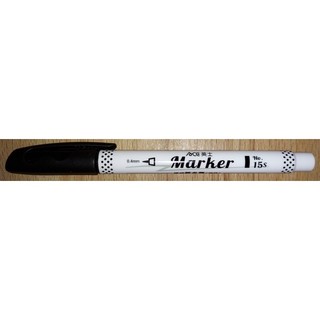 【ACE】英士 Marker 極細速乾筆 NO.15S_黑色