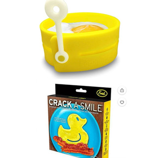 9新 FusionBrands美國購入煎蛋器 CRACK A SMILE鴨子煎蛋器 鴨子鬆餅模型 鬆餅模型 鴨子模型