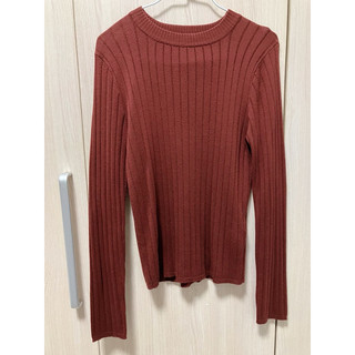 日本帶回 E hyphen world gallery酒紅針織上衣