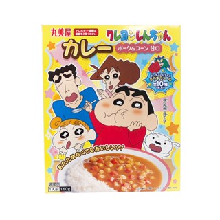 丸美屋 蠟筆小新-甘口玉米咖哩 160g【Donki日本唐吉訶德】