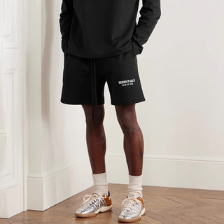 Fear of god essentials Always On系列 SS25 美式加絨寬鬆短褲 重磅短褲 男女同款