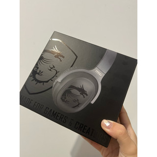 MSI Headset_H901 GC 潮流摺疊耳機 (霧黑限定版)