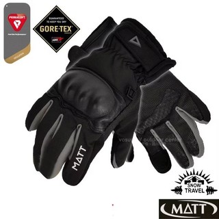 【西班牙 MATT】 軍工頂級 5合一加厚防水透氣防摔防撞手套 Gore-Tex 滑雪手套 機車手套 AR-80