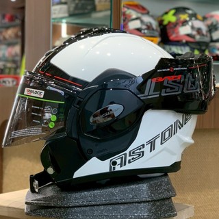 『新兄弟帽店』實體店✨6月首批現貨✨Astone RV6 ZC01 白紅 後掀式可樂帽 配重均勻 亞洲版 全罩式安全帽