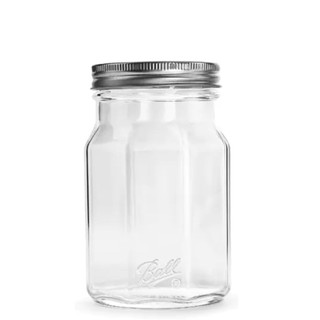 ball jar 16oz 窄口鑽石罐 新品