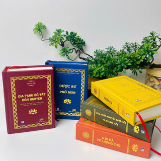Kinh Mini Địa Tạng,A Di Đà,Dược Sư,Pháp Cú,Sám Hối bìa cứng