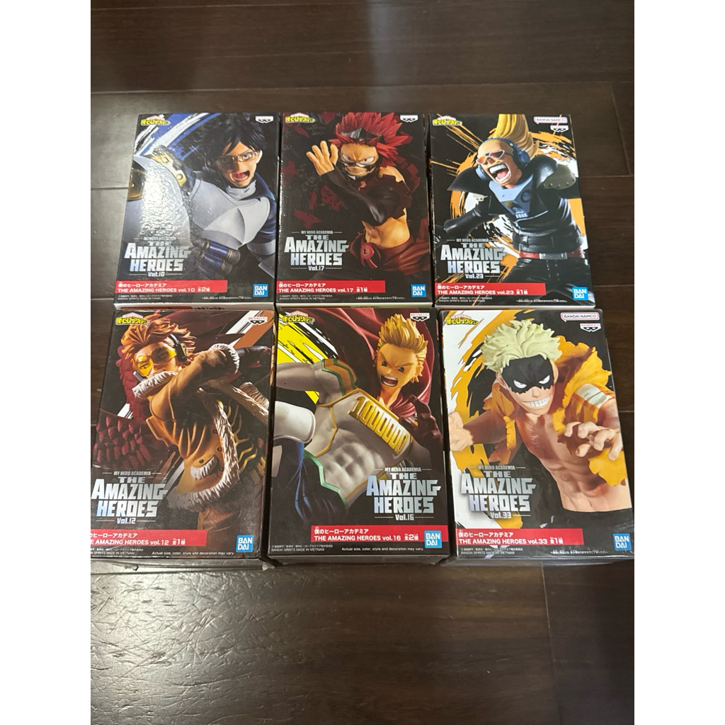 日版 我英 我的英雄學院 THE AMAZING HEROES  相澤消太 霍克斯 禮物麥克風 切島