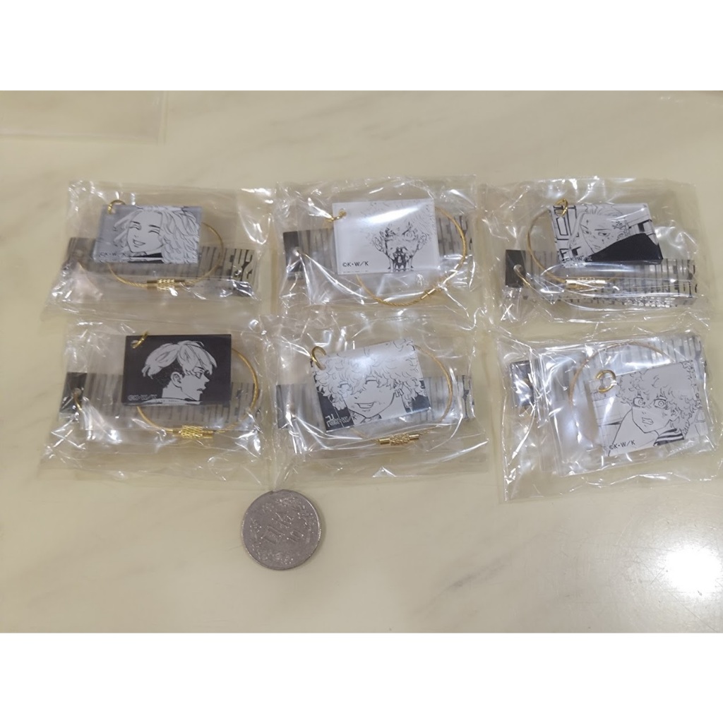 [睡睡蛙小池] 東京復仇者 原畫 壓克力 吊飾 半間修二 灰谷蘭 灰谷龍膽 河田颯也 原畫展 河田內保也 佐野萬次郎