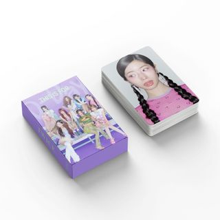 【現貨】TWICE《THIS IS FOR》鐳射小卡55張 女團 Lomo卡 收藏卡 自印三吋小卡