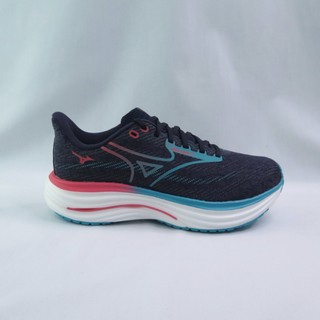 Mizuno J1GC250401 WAVE RIDER 29 SW 男慢跑鞋 4E寬楦 深藍灰【iSport愛運動】