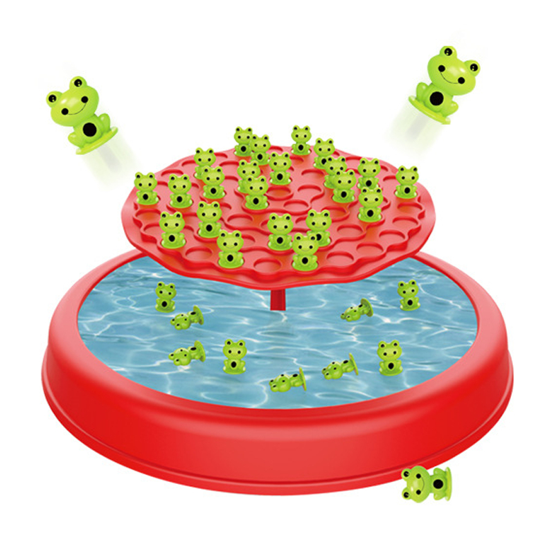 MACRO GIANT 第二代青蛙平衡大作戰 懲罰盤 骰子 平衡遊戲 益智桌遊 Frog Balance Game