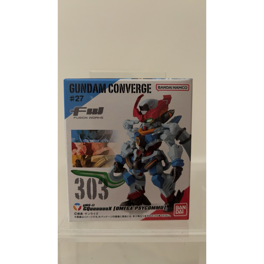 現貨 27彈 303 機動戰士鋼彈 GQuuuuuuX 鋼彈 GQuuuuuuX FW CONVERGE