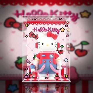 POPMART 泡泡瑪特 Molly 400% 三麗鷗 hellokitty 亞克力收納 展示盒