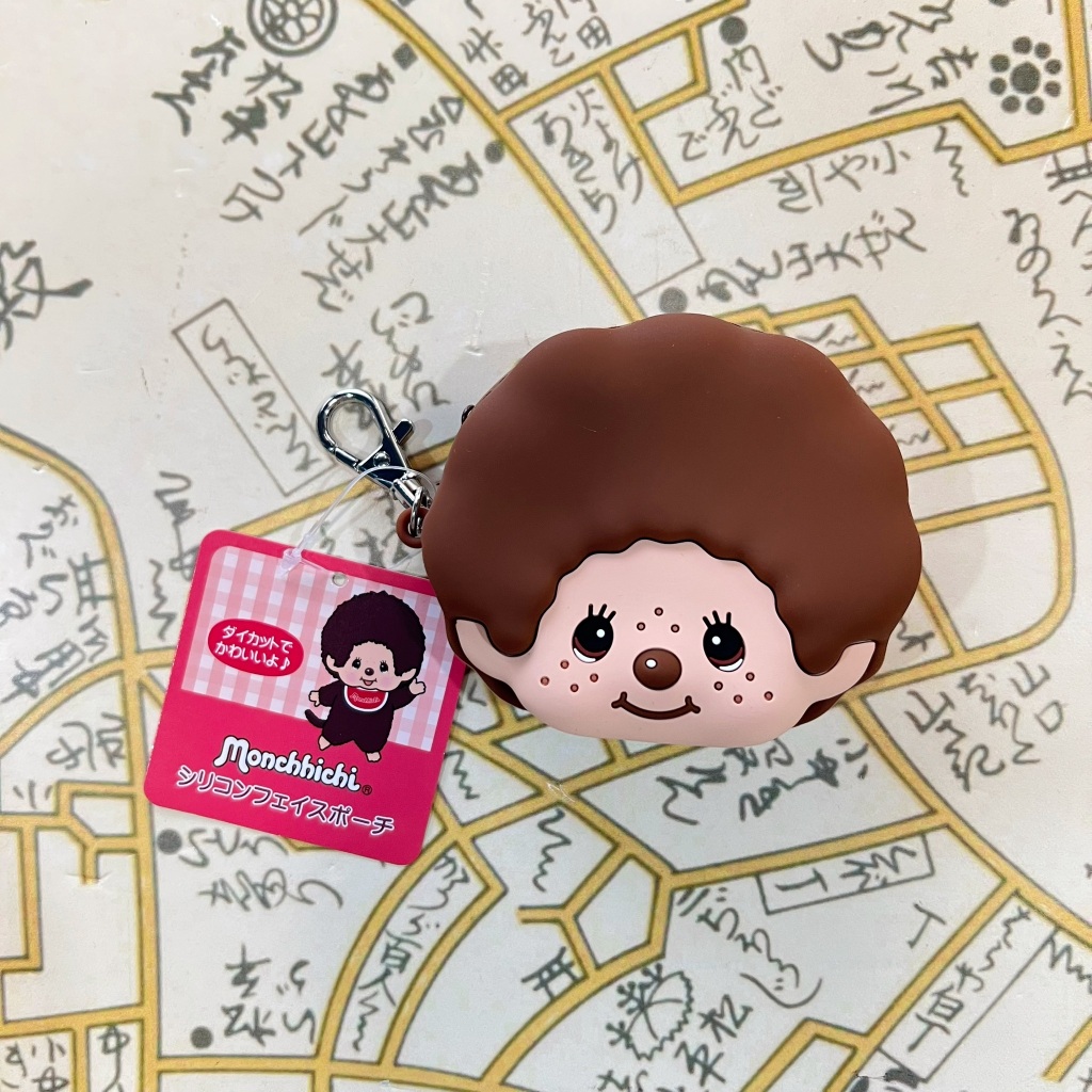 《小巴趴趴造》現貨有發票！日本正版【夢奇奇矽膠收納小錢包】零錢包 鑰匙圈 收納小錢包 矽膠小包 蒙奇奇