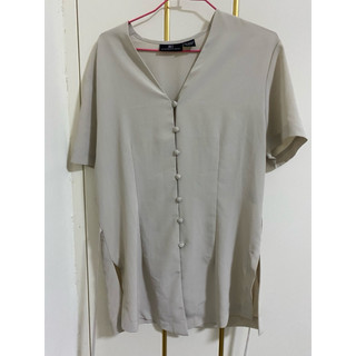 衣服 長版衣服 襯衫 長版襯衫 L號 Net NET