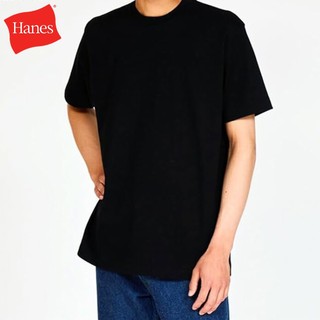 【Hanes】官方直營 男款-UNDERWEAR系列- KURO 短袖TEE黑色 (HM1-B201-090)