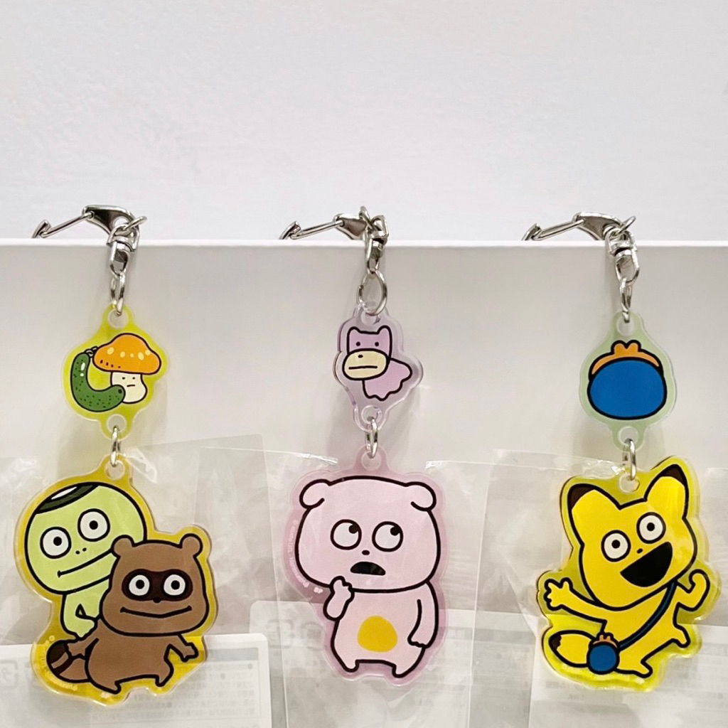 稀有角色 西村裕二 現貨 壓克力吊飾 鑰匙圈 河童 狸貓 豬 狐狸