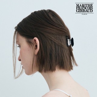 【MARITHE FRANCOIS GIRBAUD】 兩件組常規LOGO迷你髮夾 兩色 韓國同步 官方直營