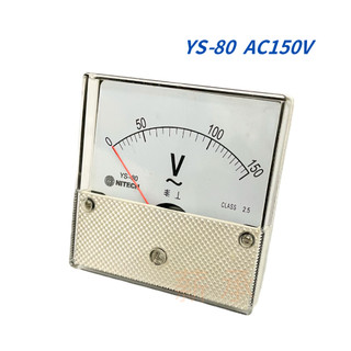 <電子發票> 現貨 NITECH YS-80 (YS-8) 電錶頭 AC150V 優惠，交流電壓錶