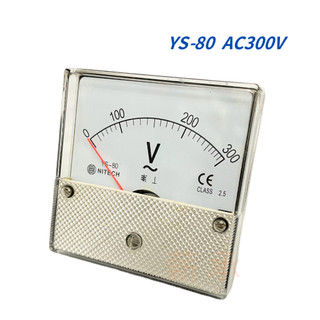 <電子發票> 現貨 NITECH YS-80 (YS-8) 電錶頭 AC300V 優惠，交流電壓錶