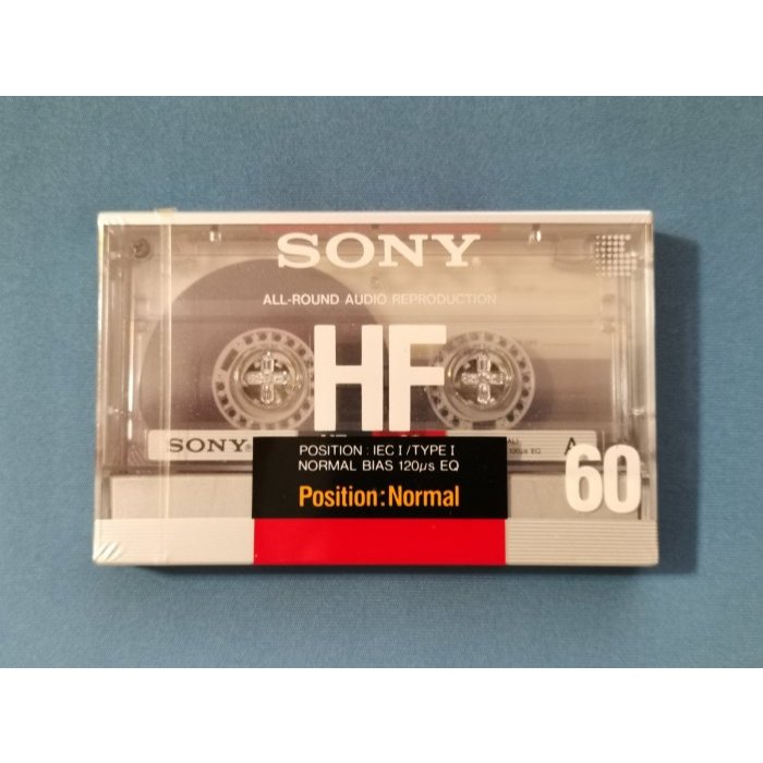 全新5片-日本製造 SONY HF60 HIFI音質 空白錄音帶 磁帶 卡帶 AXIA MAXELL TDK