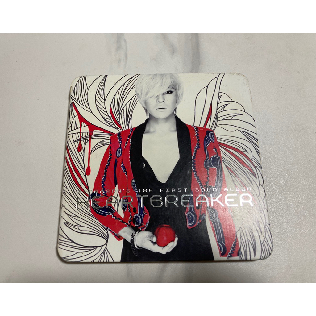 【廃盤】G-DRAGON HEARTBREAKER 初回限定盤 楽天市場】G-Dragon 1集 - Heartbreaker リパッケージ版 CD 韓国