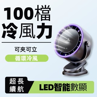 【8h出貨】電風扇 夾式電風扇 USB小風扇 夾扇 嬰兒車風扇 超大容量充電電風 靜音風扇 隨身風扇 桌上扇 夾式電風扇
