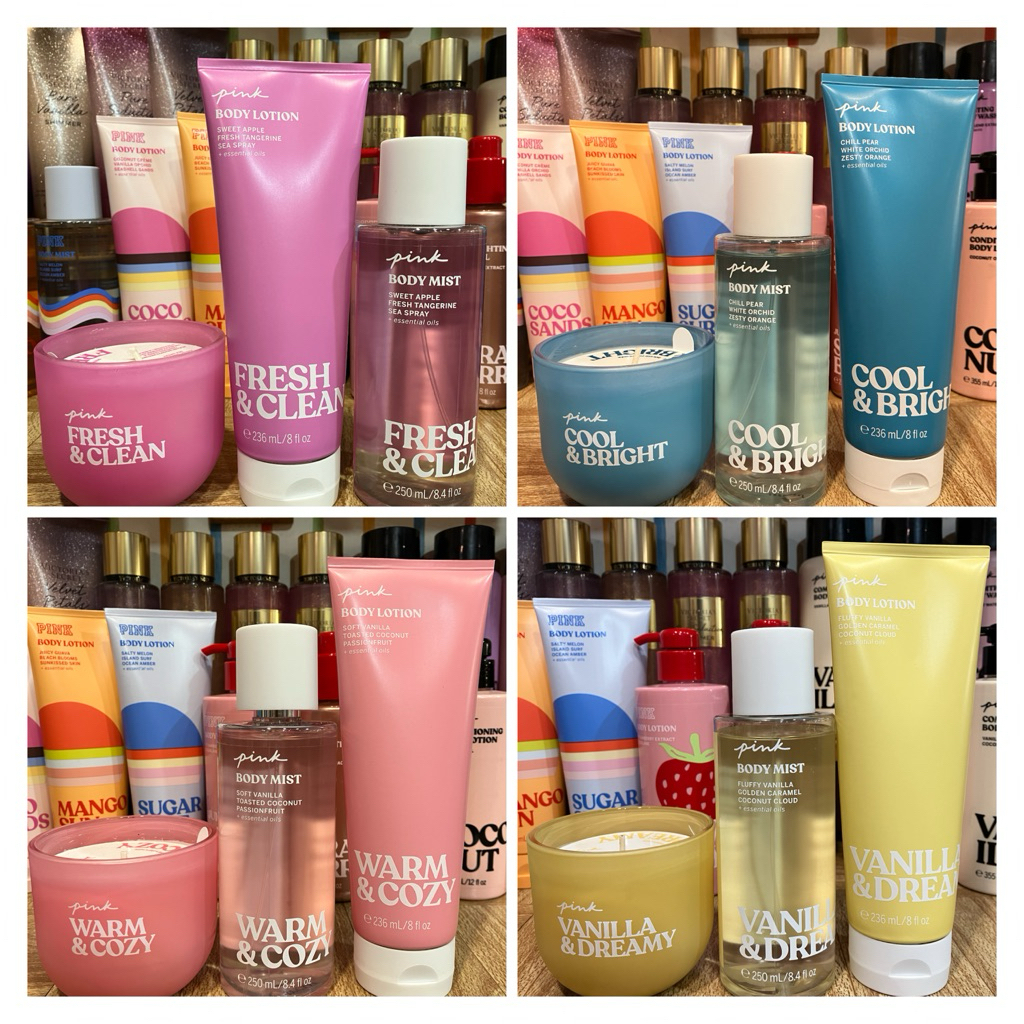 《光頭＆Jordan小舖》Victoria's Secret Vs 維多利亞的秘密 PINK 身體乳液 噴霧 滋養油