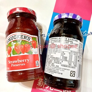 新光三越購入 Smucker's 盛美家 美國果醬 草莓 340g/罐