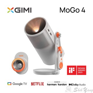 限時特價無送濾鏡 極米 XGIMI MoGo 4 可攜式 投影機 Google TV 智慧投影機 主體保固2年