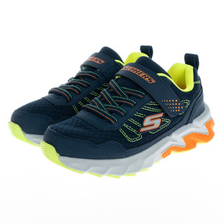 51-SKECHERS 童鞋 運動鞋 慢跑鞋 止滑 耐磨 藍 ELITE SPORT TREAD 403962LNVY