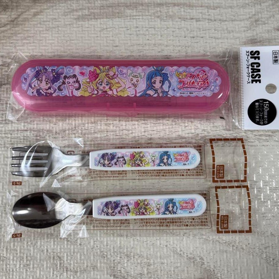 [現貨]日本製🇯🇵2025年最新💗Idol光之美少女你與我 兒童餐具 環保餐具 湯匙 叉子 外出 光之美少女偶像與你
