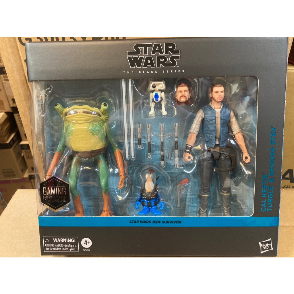 全新現貨 孩之寶 StarWars 星際大戰 黑標 6吋 Jedi: Survivor 多入組 Cal Kestis