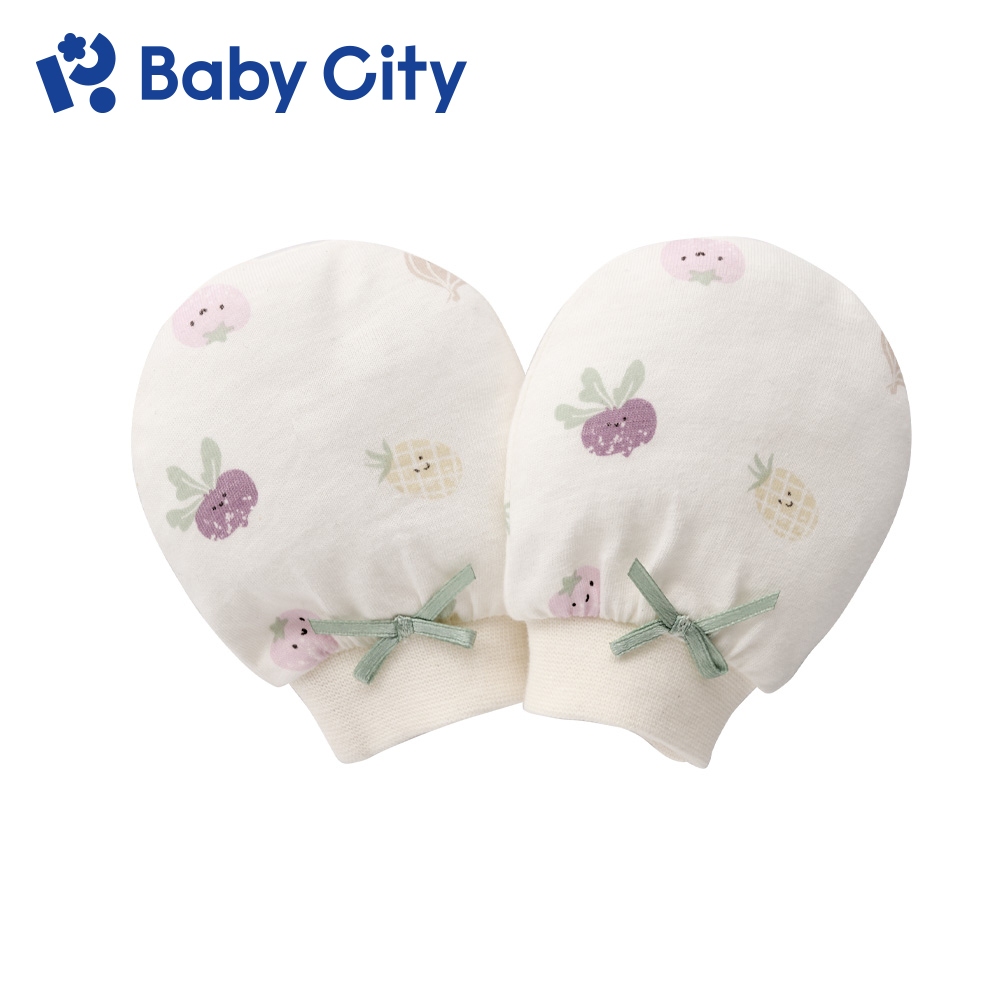 【Baby City 娃娃城】有機棉手套/水果