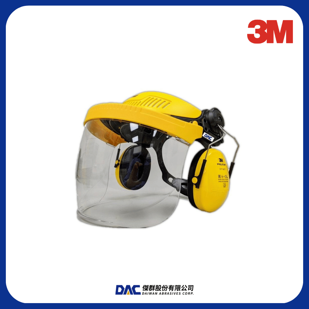 3M G500工作用頭部防護組合包 (含面罩、耳罩)【傑群工業補給站】