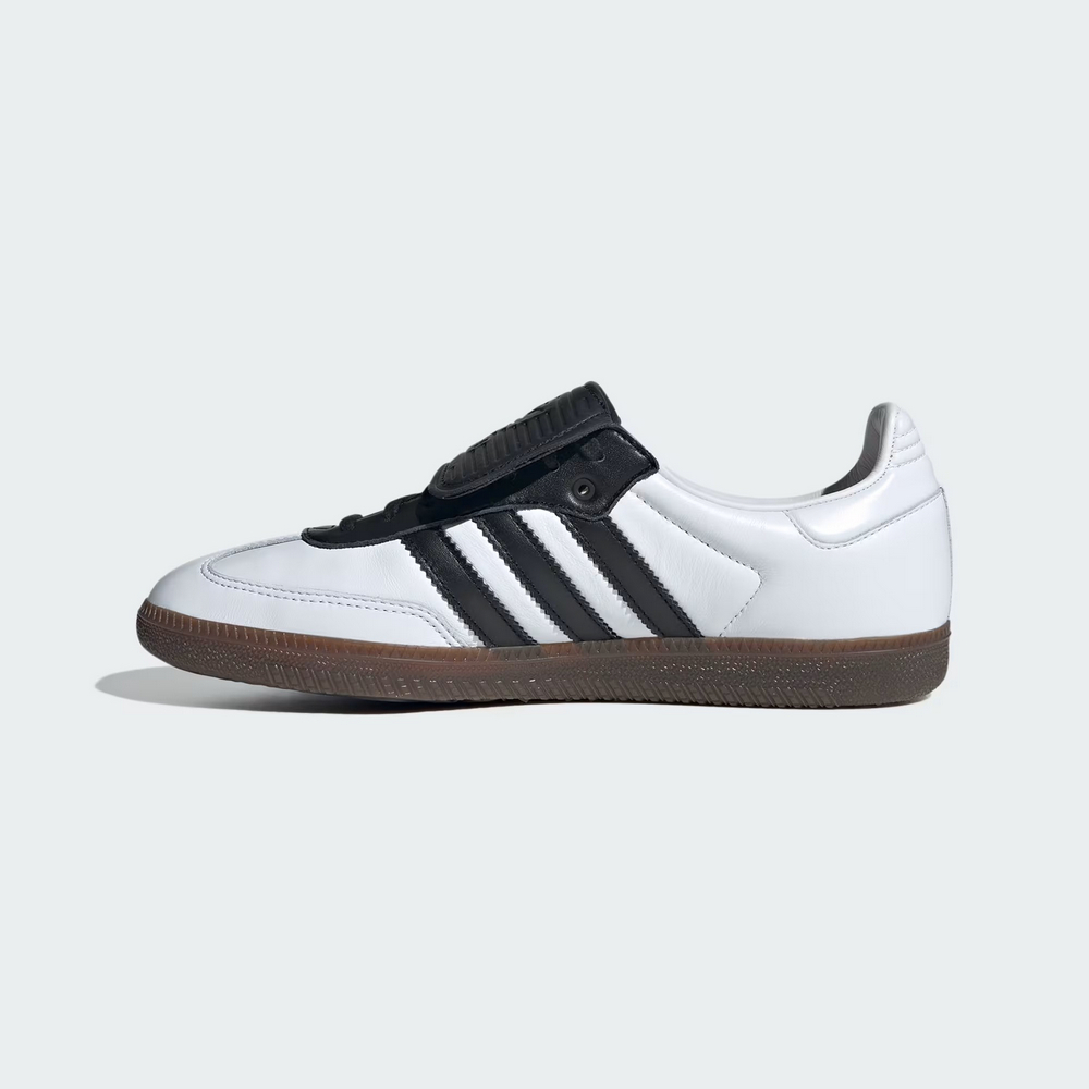 S.G Adidas Samba  JI3199 女鞋 白黑色 運動 休閒 膠底 德訓鞋 板鞋 大鞋舌 休閒鞋