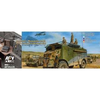 AFV Club AF35235 AEC Armored Command AEC裝甲指揮車 1/35 隆美爾 套件