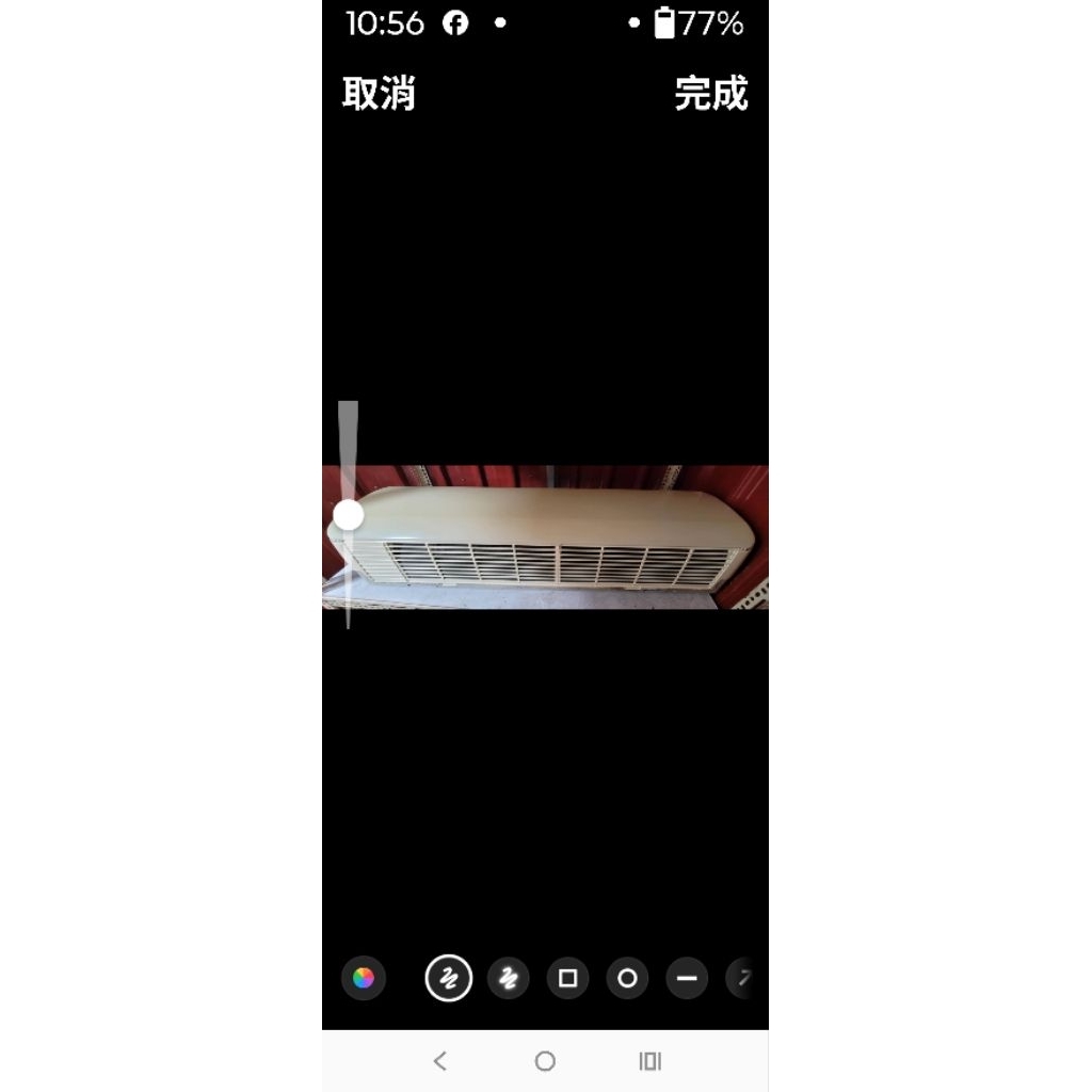 二手中古日立頂級3.5噸變頻冷暖分離式冷氣，9kw，型號RAS-90NB，保固3個月
